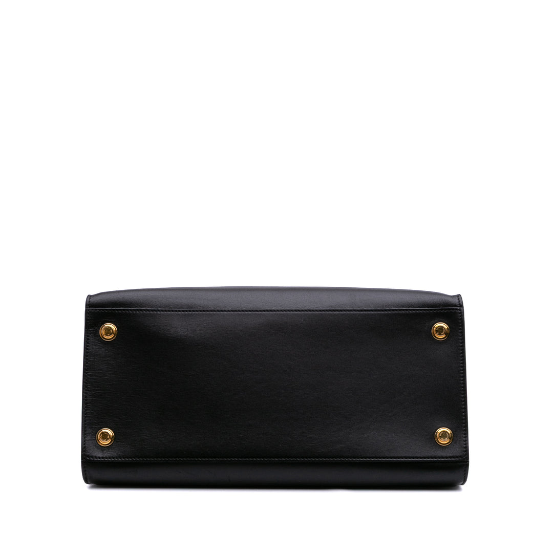 Leather City Steamer MM Black - Gaby Paris