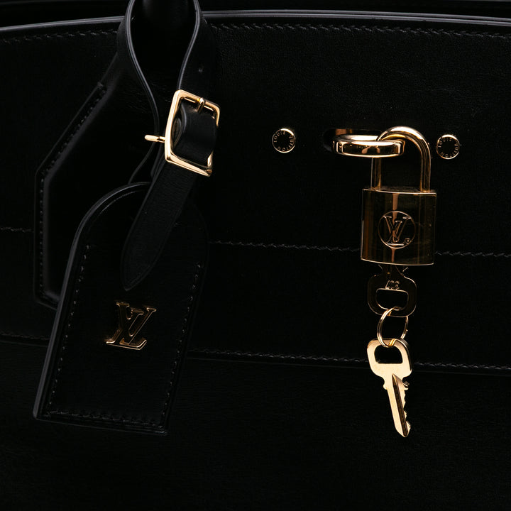 Leather City Steamer MM Black - Gaby Paris