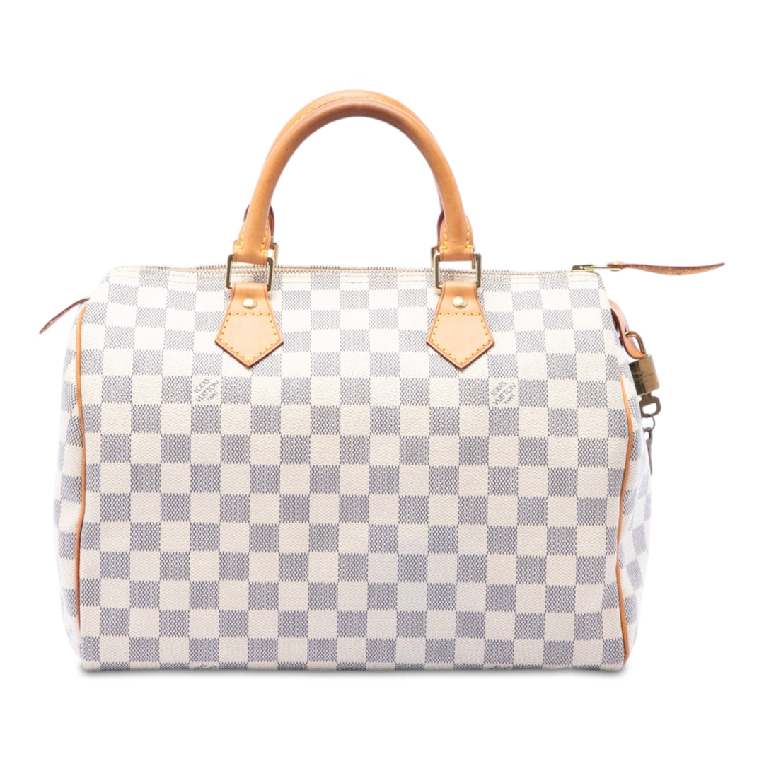 Louis Vuitton Speedy 30 Damier Azur Blanc – vue principale – GABY PARIS