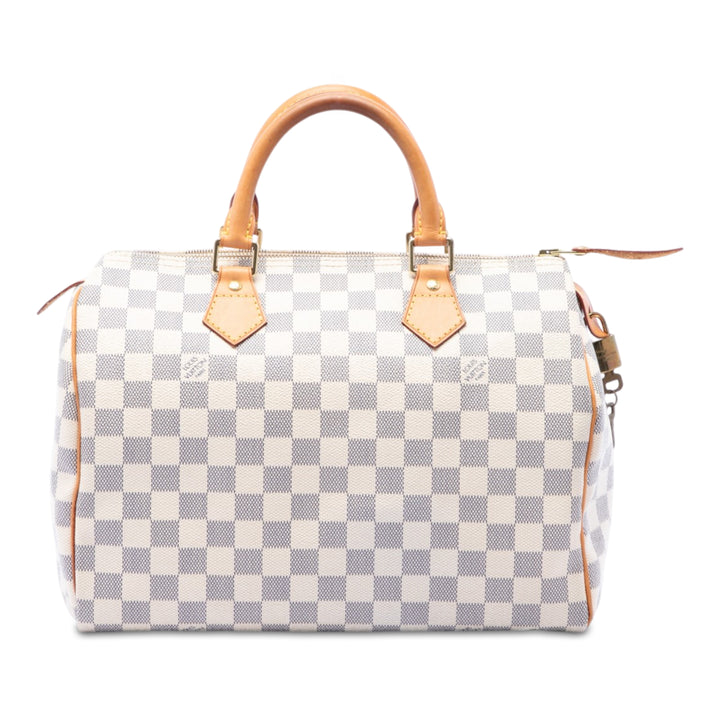 Louis Vuitton Speedy 30 Damier Azur Blanc – vue principale – GABY PARIS