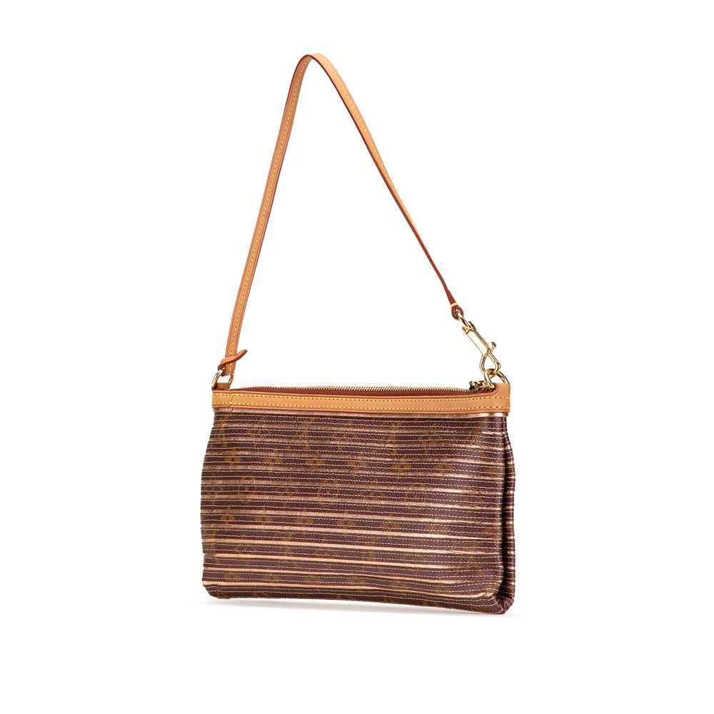 Monogram Eden Zoe Pochette Brown - Gaby Paris