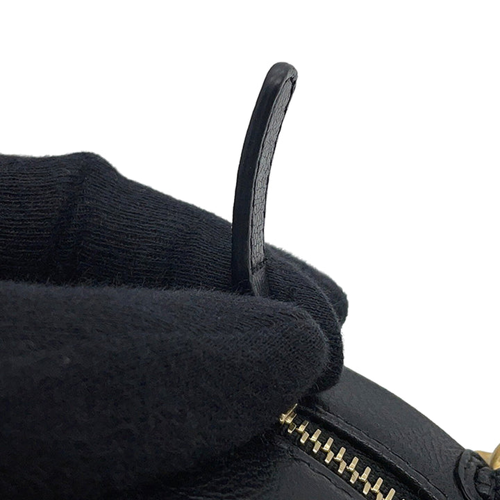Chanel Cuir d’agneau 19 Rond Pochette avec chaîne