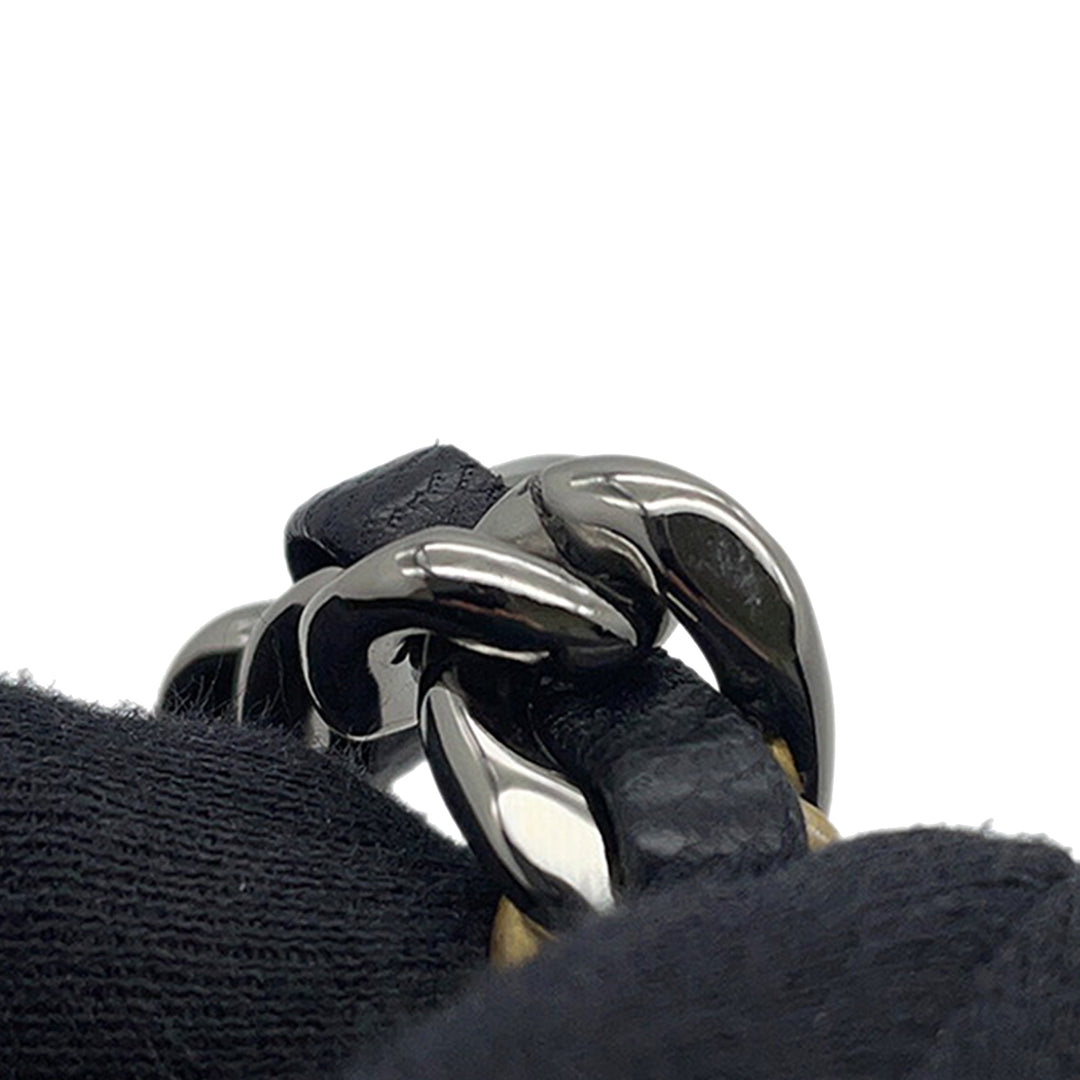 Chanel Cuir d’agneau 19 Rond Pochette avec chaîne