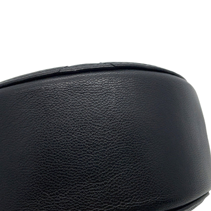 Chanel Cuir d’agneau 19 Rond Pochette avec chaîne
