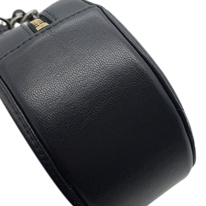 Chanel Cuir d’agneau 19 Rond Pochette avec chaîne