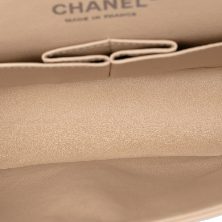 Chanel Medium Classic Cuir d’agneau Double rabat