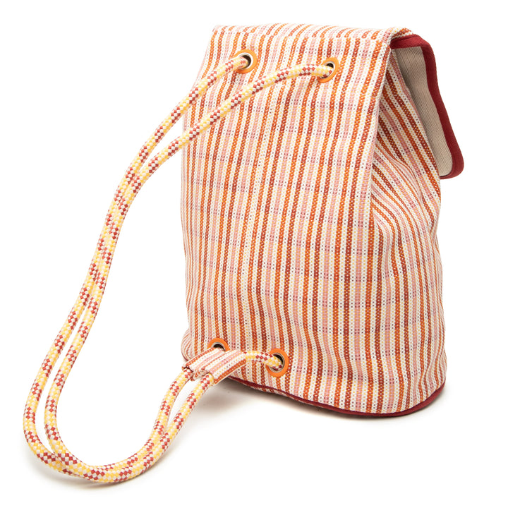 Hermès Animaux Nattes Sac à dos Toile