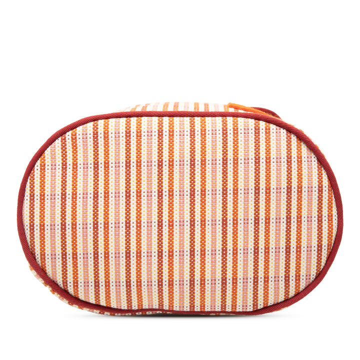Hermès Animaux Nattes Sac à dos Toile