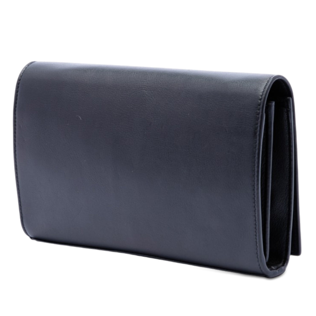 Heart clouté Kate Sac Moyen Cuir de veau Noir
