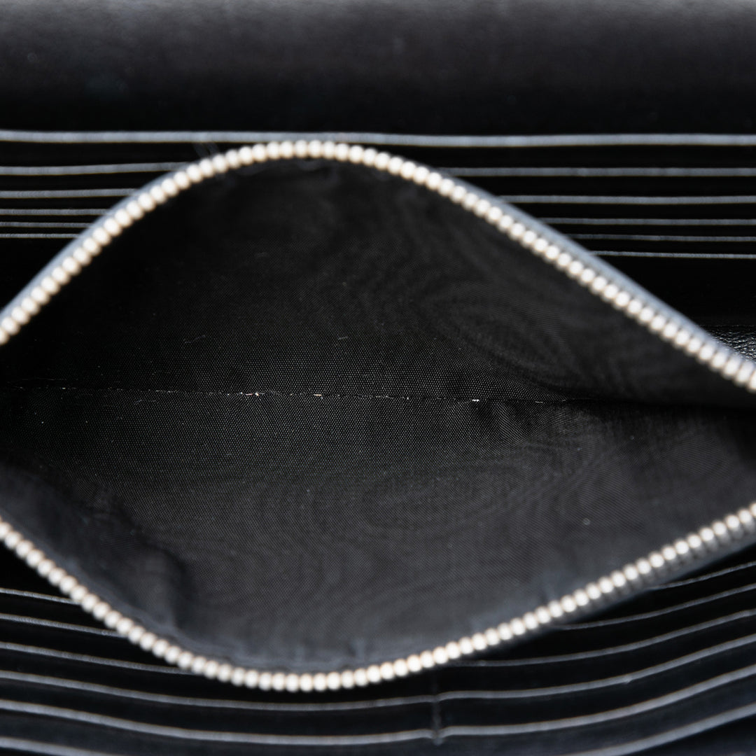 Heart clouté Kate Sac Moyen Cuir de veau Noir