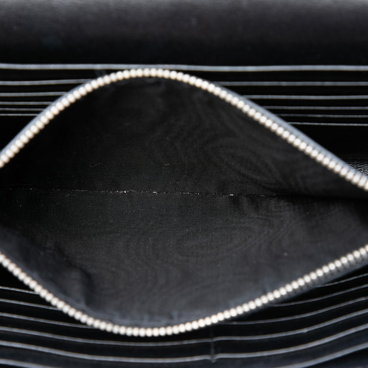 Heart clouté Kate Sac Moyen Cuir de veau Noir