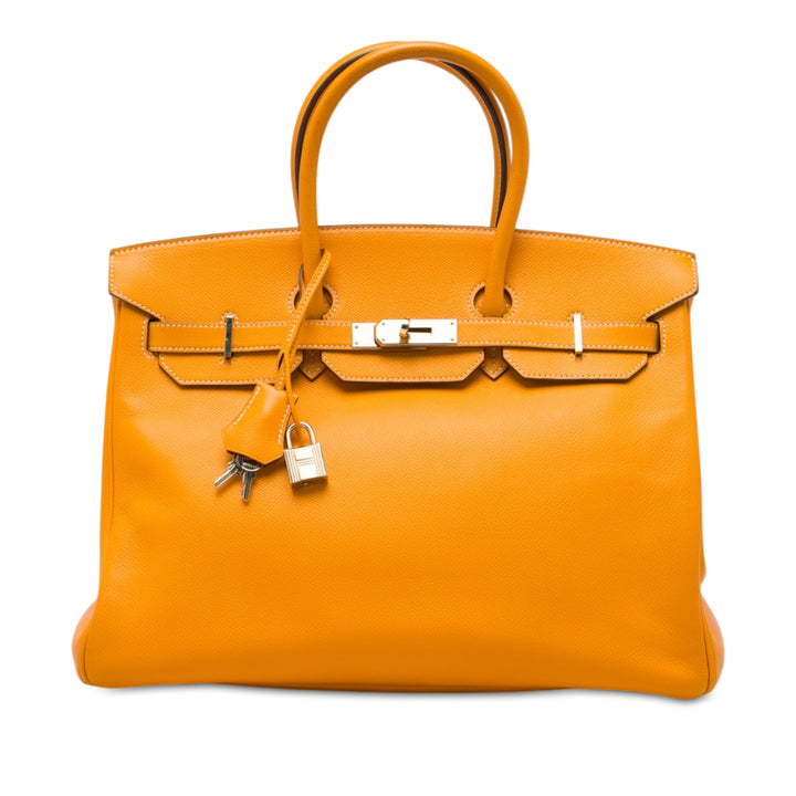 Candy Birkin Retourne 35 Epsom Jaune