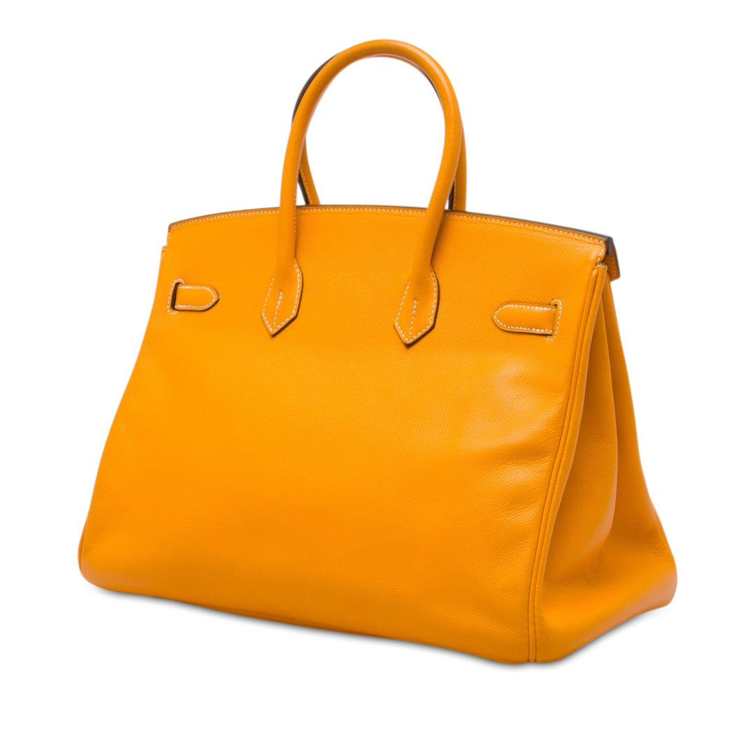 Candy Birkin Retourne 35 Epsom Jaune