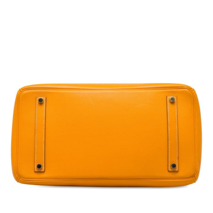 Candy Birkin Retourne 35 Epsom Jaune