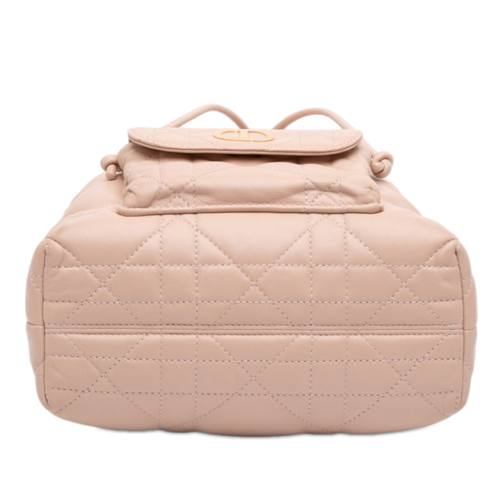 Dior Small Cuir d’agneau Macrocannage Caro Bucket Sac
