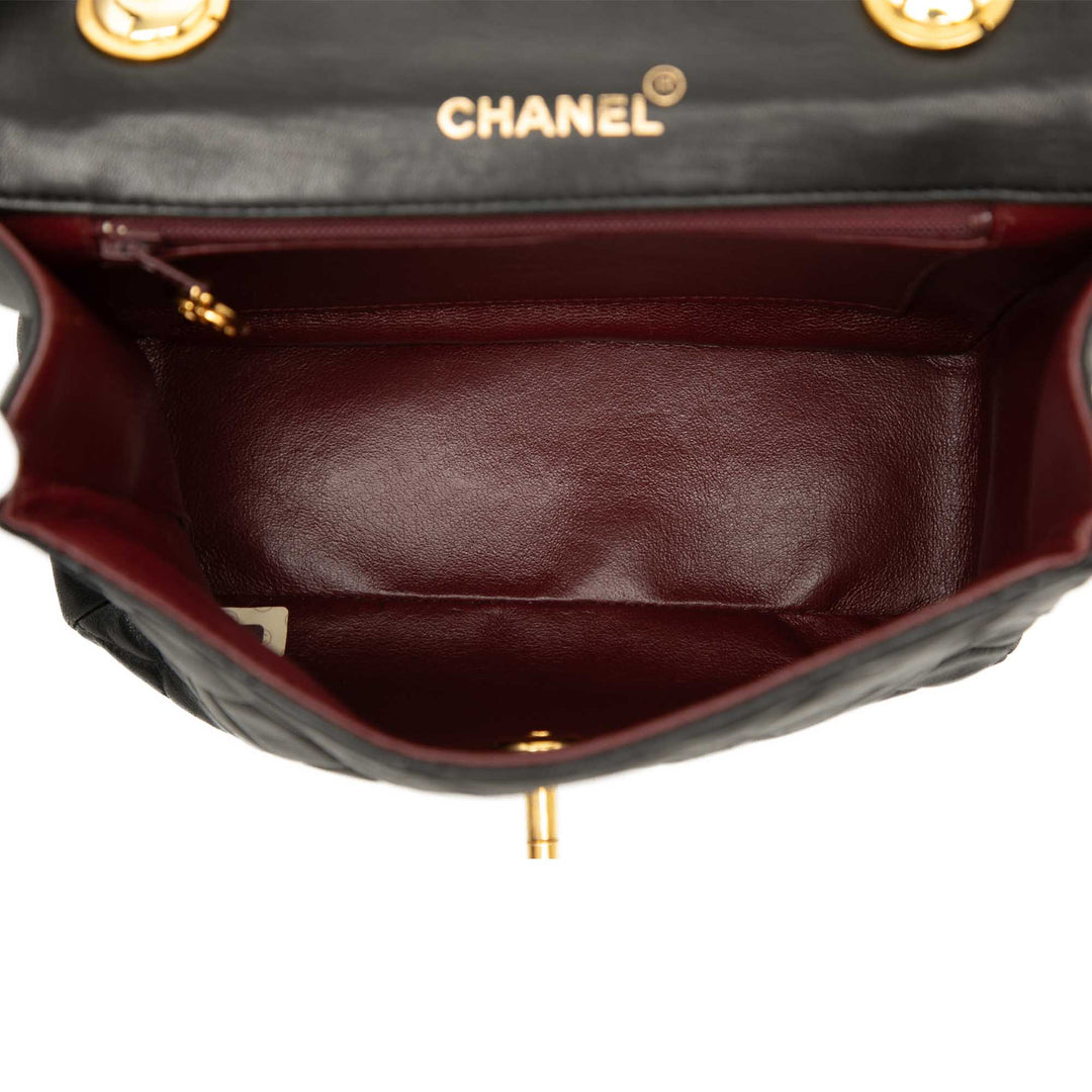 Chanel Small Cuir d’agneau Kelly sac à anse supérieure