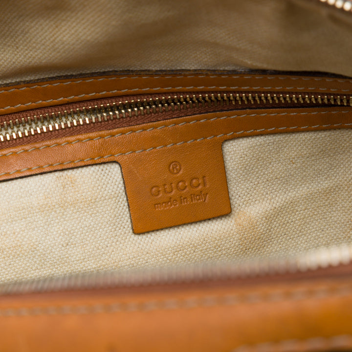 Gucci Sac à main GG Web Joy Boston Moyen Beige – vue 5 – GABY PARIS