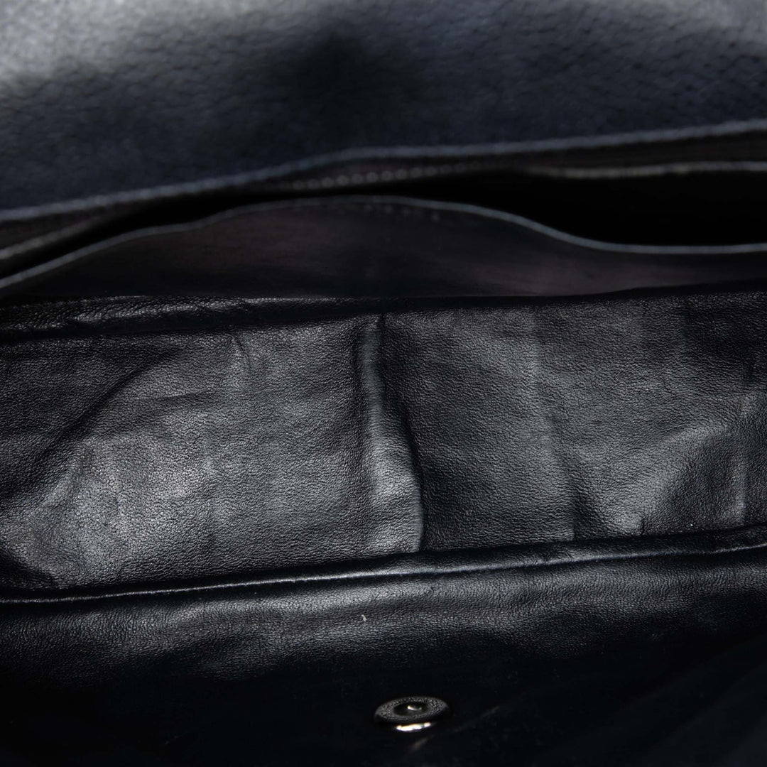 Chanel Classic Rabat simple Jumbo Cuir caviar