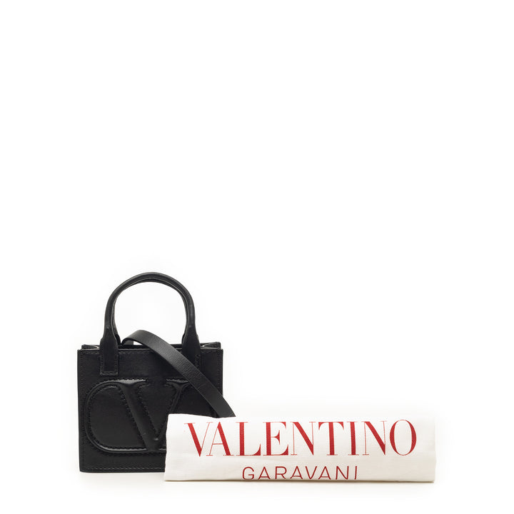 Valentino Mini Cuir VLogo Walk Cabas