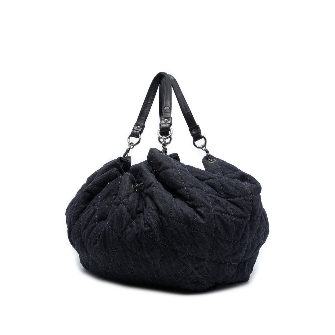 Chanel Matelassé Stretch Spirit Cabas Très grand Jean