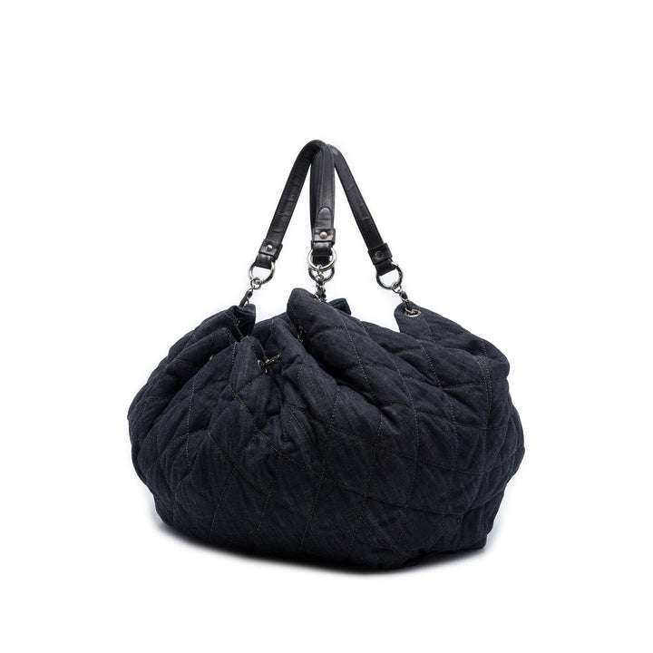 Chanel Matelassé Stretch Spirit Cabas Très grand Jean