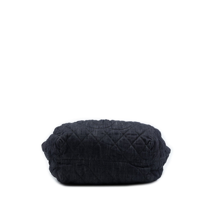 Chanel Matelassé Stretch Spirit Cabas Très grand Jean
