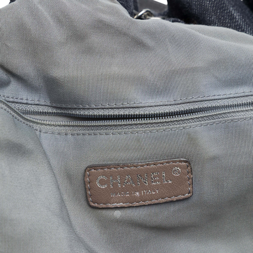 Chanel Matelassé Stretch Spirit Cabas Très grand Jean