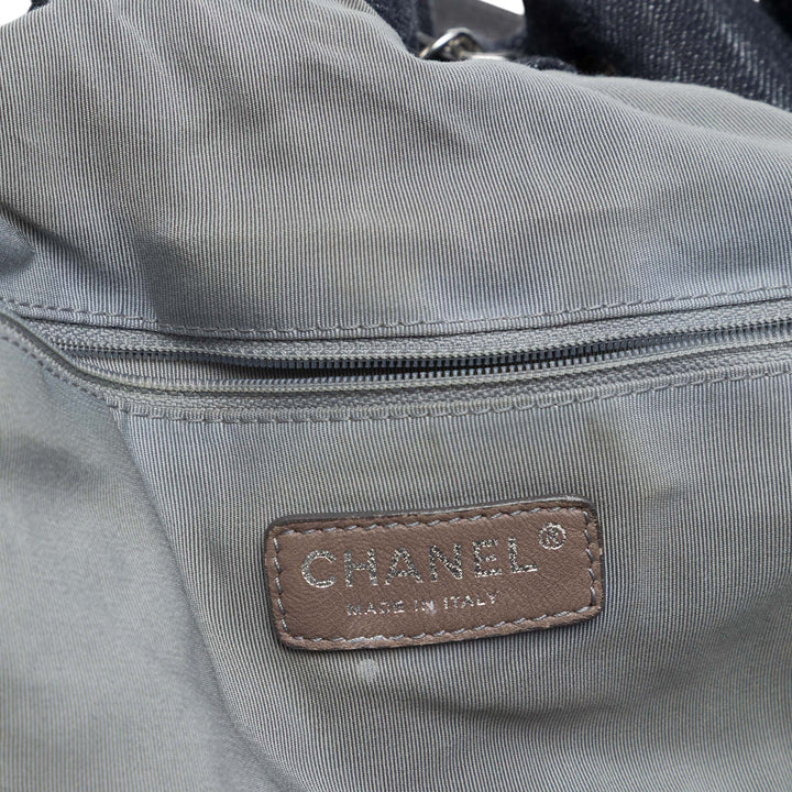 Chanel Matelassé Stretch Spirit Cabas Très grand Jean