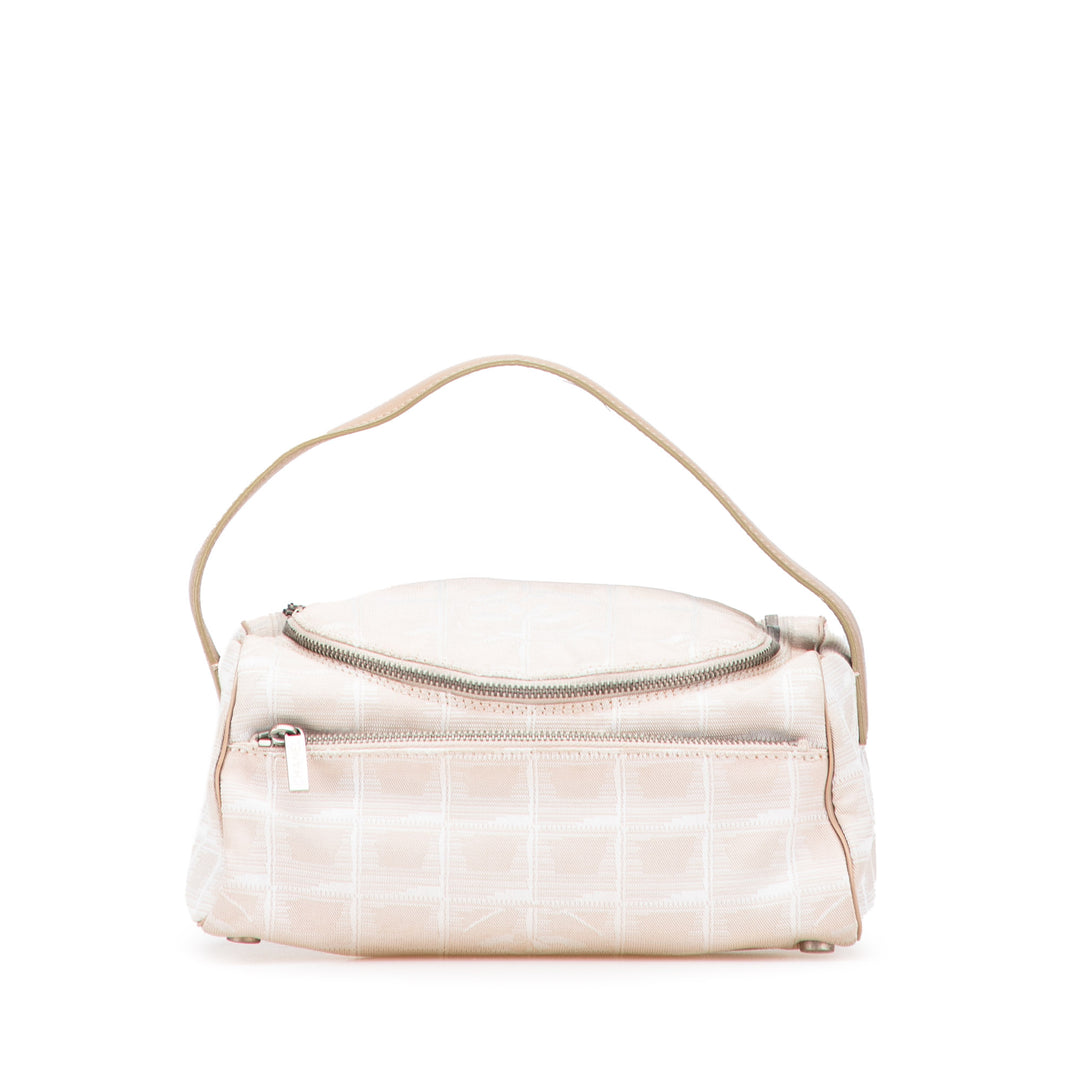 New Travel Line Nylon Vanity Bag Brown - Gaby Paris