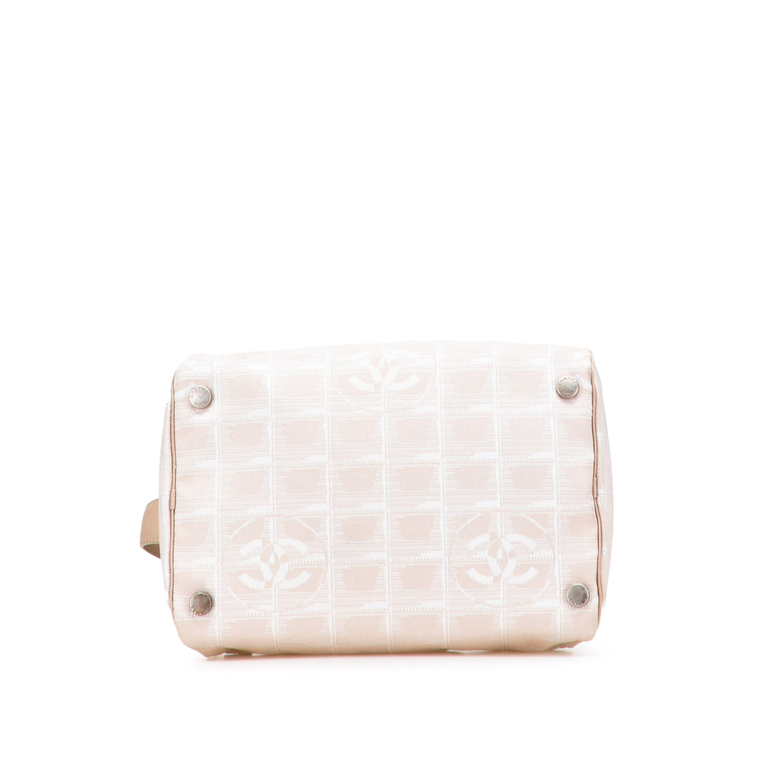 New Travel Line Nylon Vanity Bag Brown - Gaby Paris