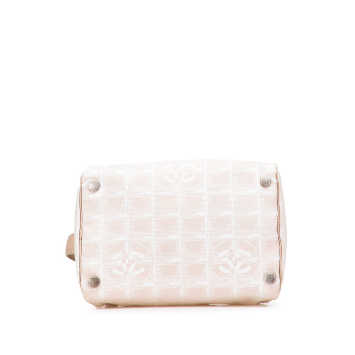 New Travel Line Nylon Vanity Bag Brown - Gaby Paris
