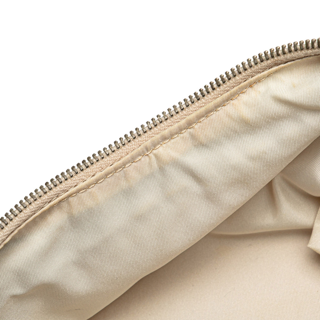 New Travel Line Nylon Vanity Bag Brown - Gaby Paris