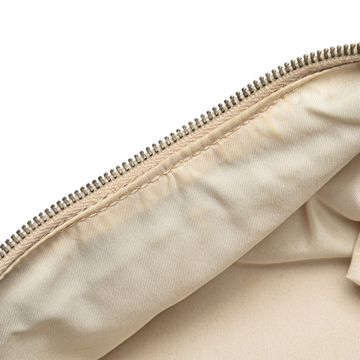 New Travel Line Nylon Vanity Bag Brown - Gaby Paris