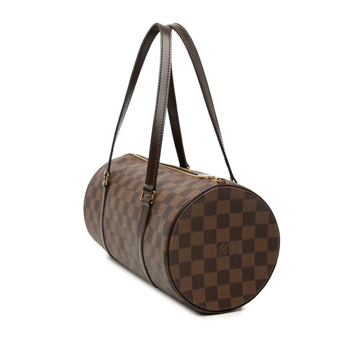 Papillon 30 Damier Ébène Marron