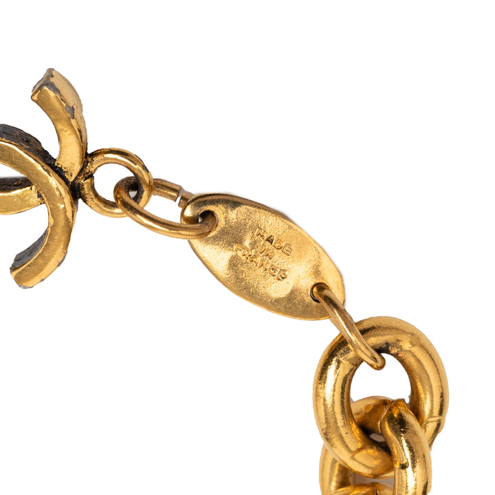 Chanel plaqué Triple CC Chain Belt