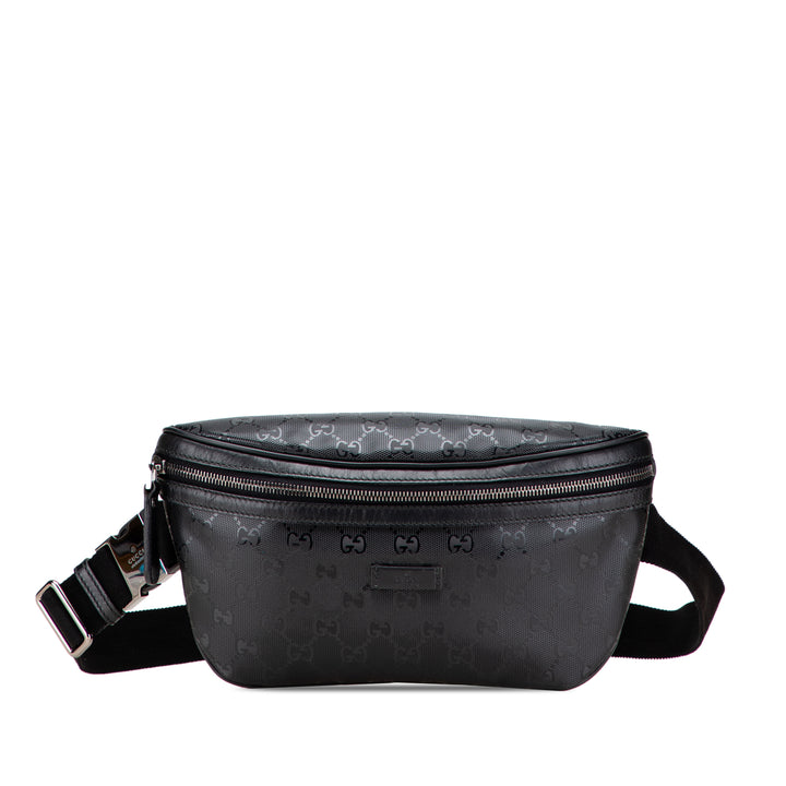 GG Imprime Belt Bag Black - Gaby Paris