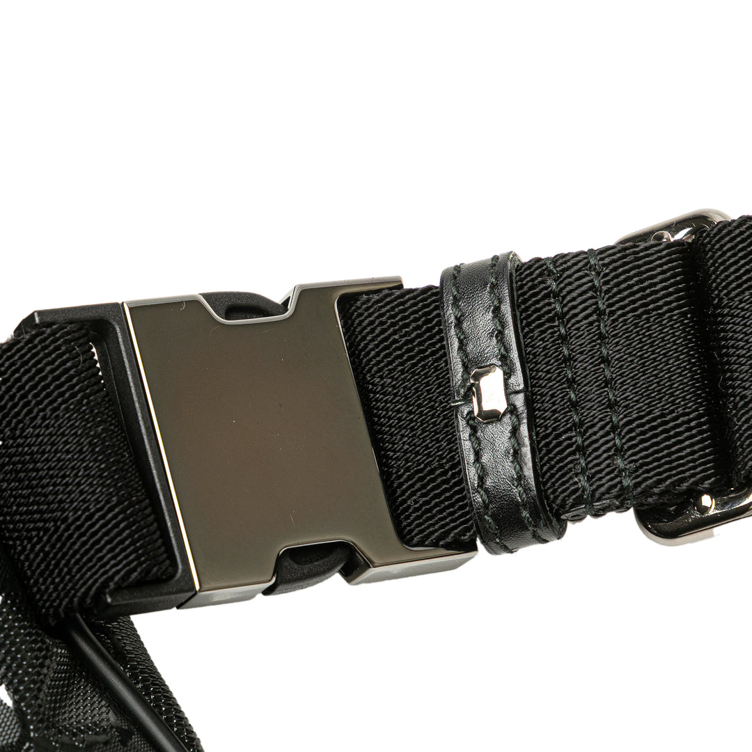GG Imprime Belt Bag Black - Gaby Paris