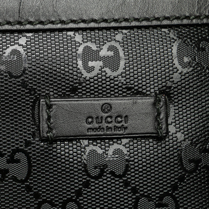GG Imprime Belt Bag Black - Gaby Paris
