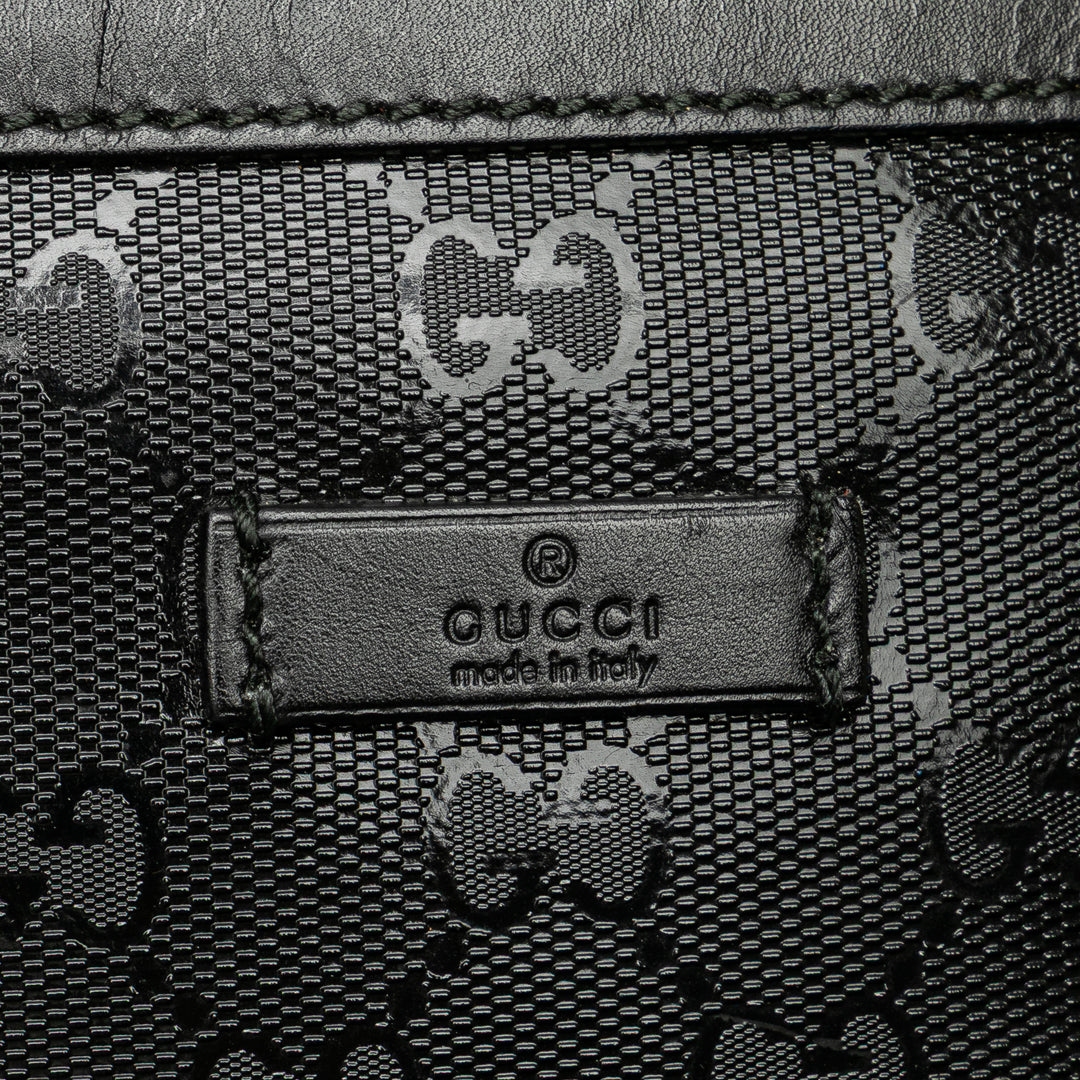 GG Imprime Belt Bag Black - Gaby Paris