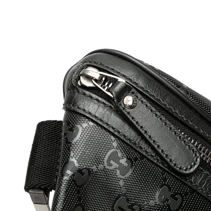 GG Imprime Belt Bag Black - Gaby Paris