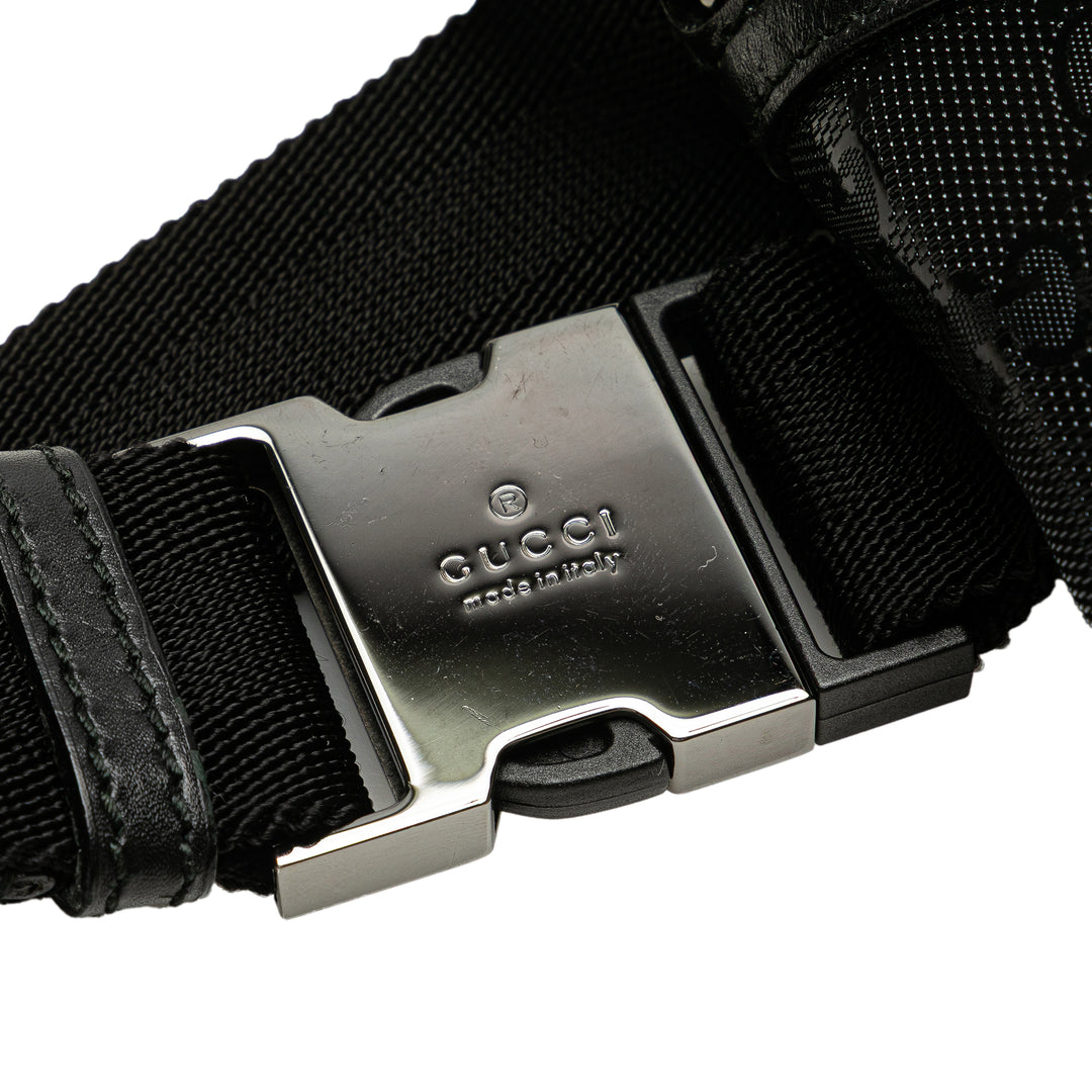 GG Imprime Belt Bag Black - Gaby Paris