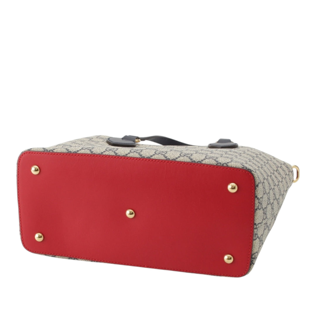 Linea A Fold Over Cabas GG Supreme Beige