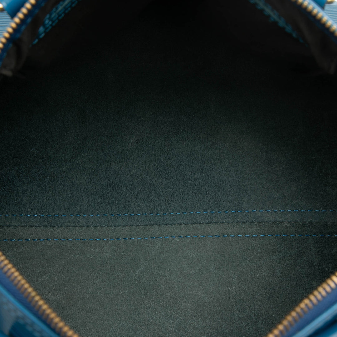 Louis Vuitton Epi Speedy 30 Bleu