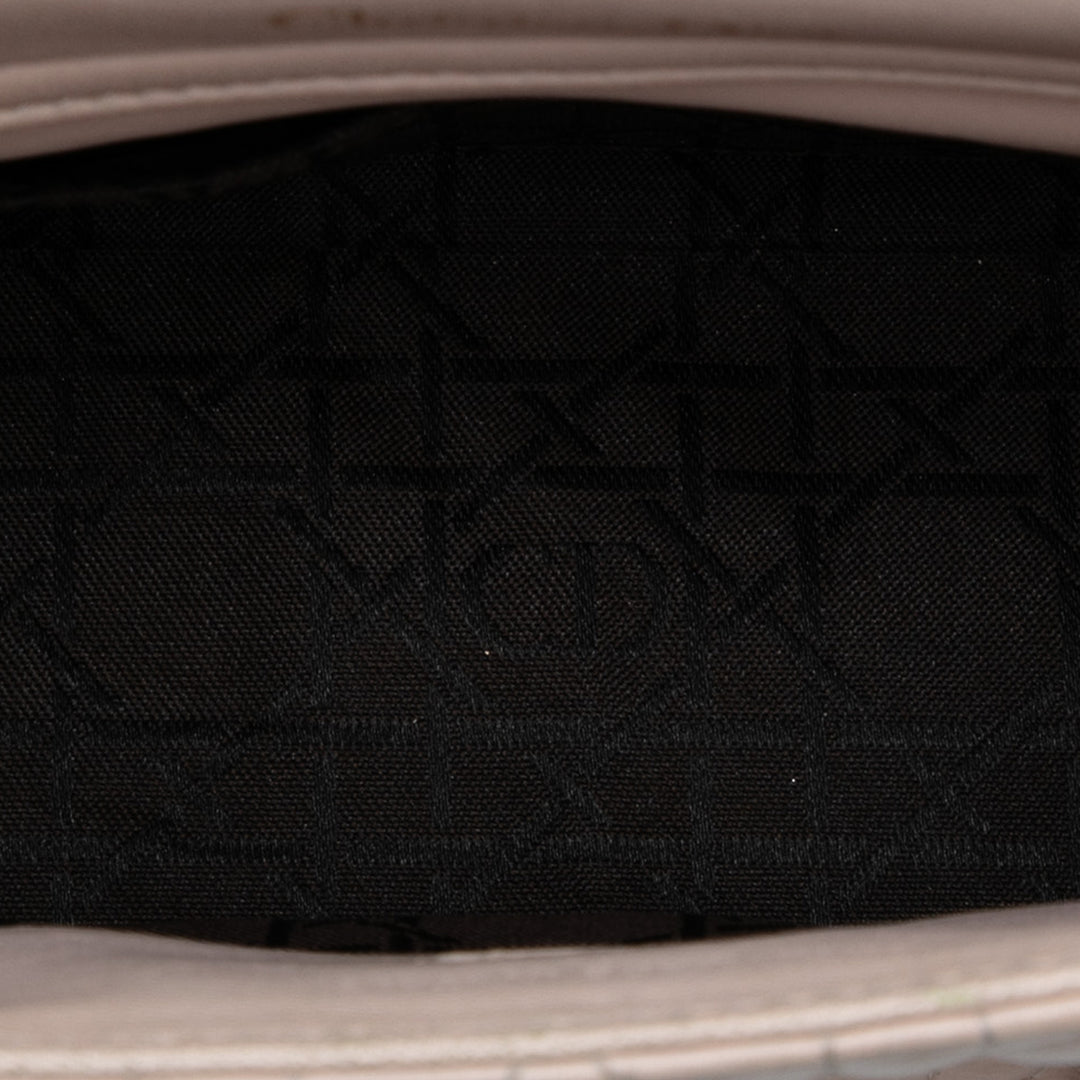 Dior Cuir d’agneau Cannage Lady Dior Double Sac à chaîne – GABY PARIS Authentique