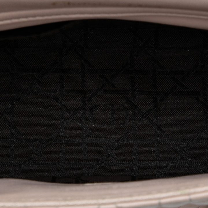 Dior Cuir d’agneau Cannage Lady Dior Double Sac à chaîne – GABY PARIS Authentique