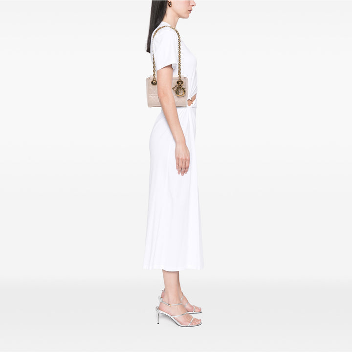 Dior Cuir d’agneau Cannage Lady Dior Double Sac à chaîne – GABY PARIS Authentique