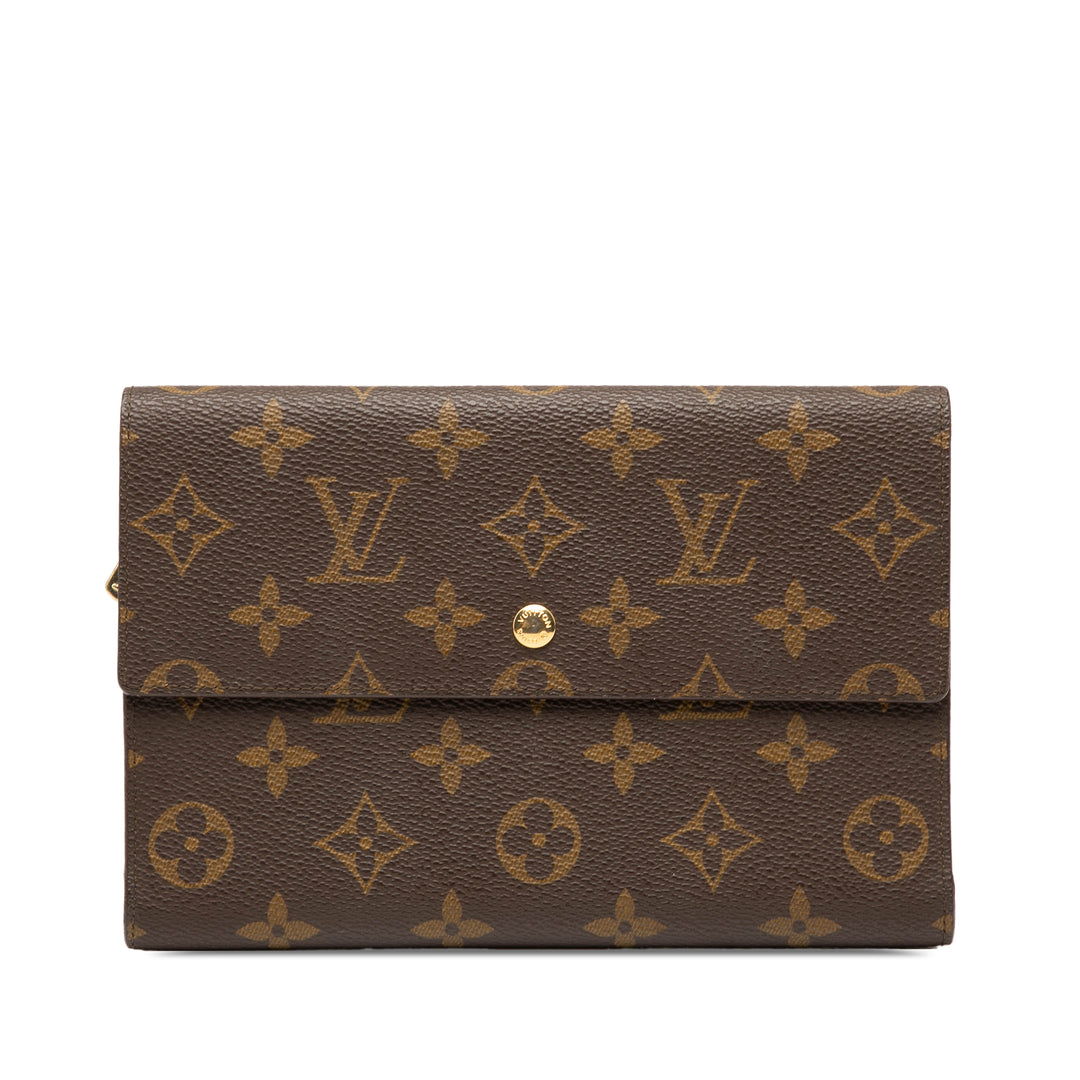 Louis Vuitton Monogram Passport Organizer Wallet Marron – GABY PARIS Authentique