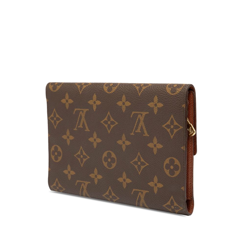Louis Vuitton Monogram Passport Organizer Wallet Marron – GABY PARIS Authentique