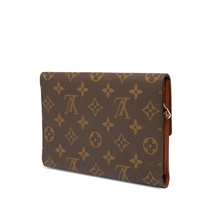 Louis Vuitton Monogram Passport Organizer Wallet Marron – GABY PARIS Authentique