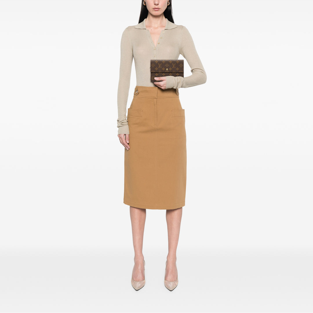 Louis Vuitton Monogram Passport Organizer Wallet Marron – GABY PARIS Authentique